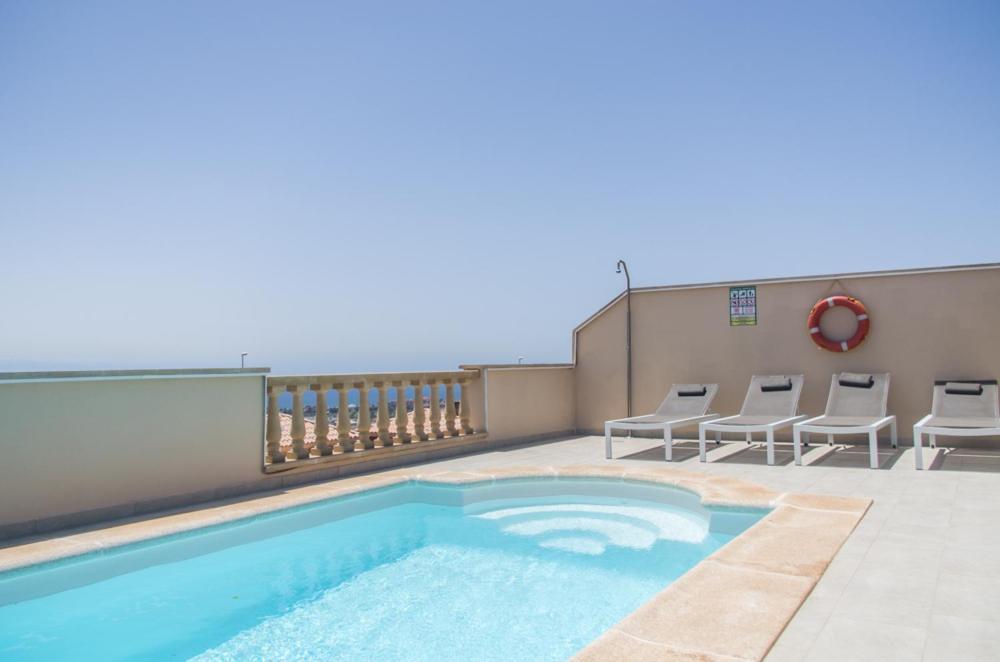 Luxurious Villa With Amazing Sea View And Pool Caleta De Fuste Kültér fotó