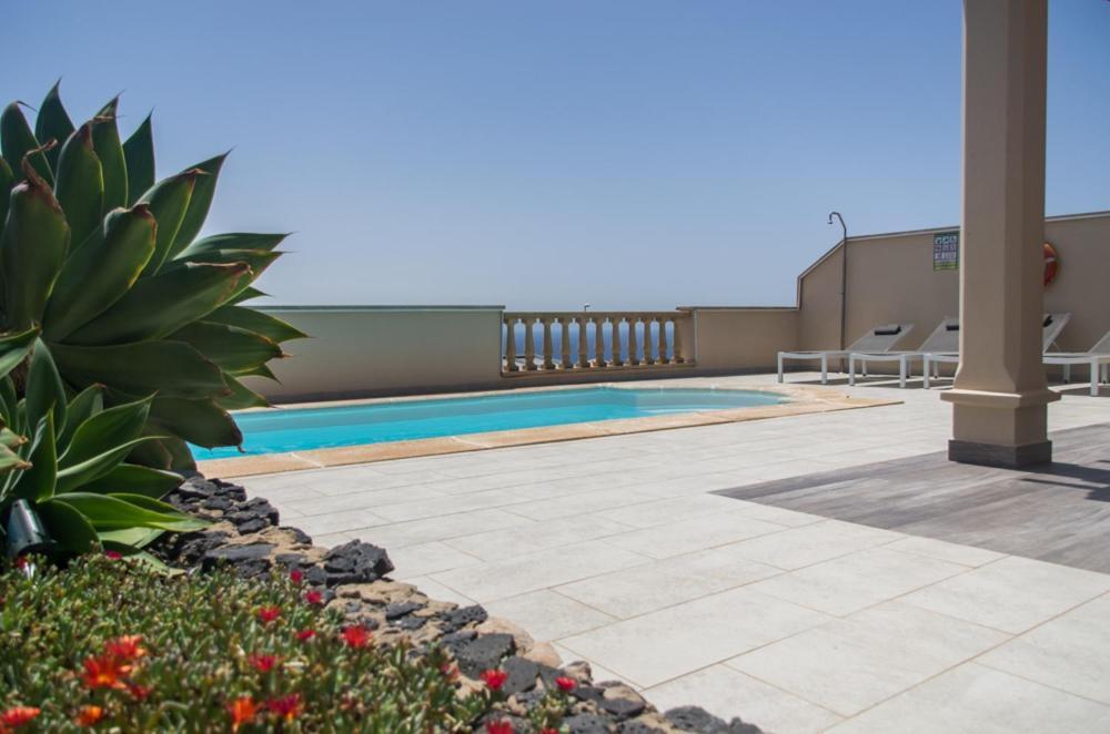 Luxurious Villa With Amazing Sea View And Pool Caleta De Fuste Kültér fotó