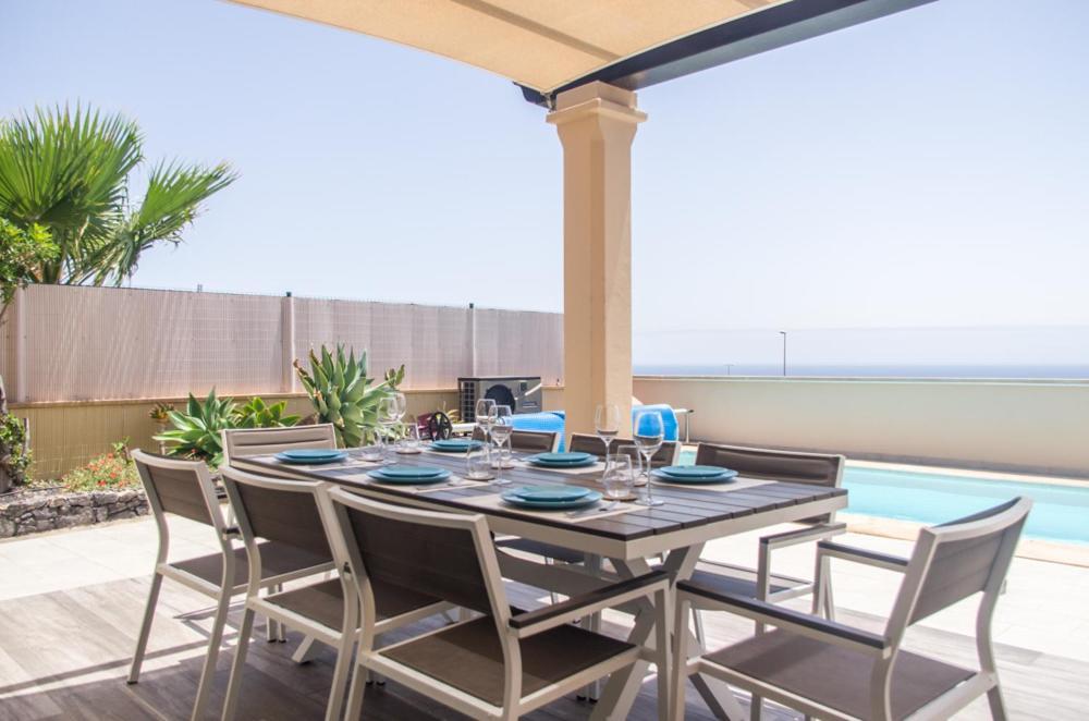 Luxurious Villa With Amazing Sea View And Pool Caleta De Fuste Kültér fotó